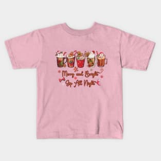 Merry and Bright Sip All Night Kids T-Shirt